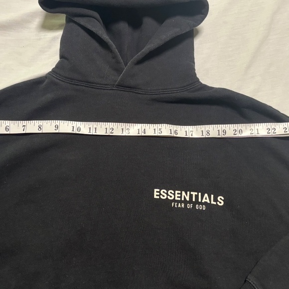 Fear Of God Essentials black Hoodie  size Small - Picture 7 of 9